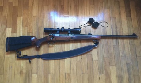 Cambio equipo de rececho compuesto de Rifle Winchester 70 en calibre 270w con visor Bushnell Elite 3200 00