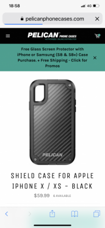 Hola , vendo funda para IPHONE X, marca Pelican modelo shield de Kevlar con estándares de protección militar.
Precio 00