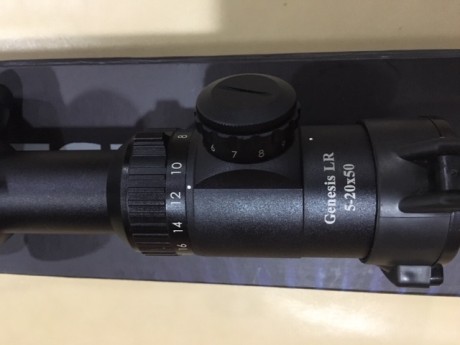 Pongo a la venta por no usar este visor de la casa MTC modelo Genesis LR 5-20x50 con reticula iluminada 00