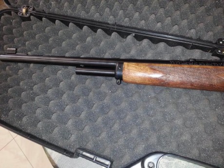 Con menos de dos cajas de balas disparadas el arma se encuentra nuevo, como se aprecia en las fotos. incorpora 10