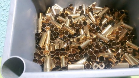 Vendo otras 1500 vainas del 32 Wad Cutter limpias, desenpistonadas, recalibradas y abocardadas.  Son de 02