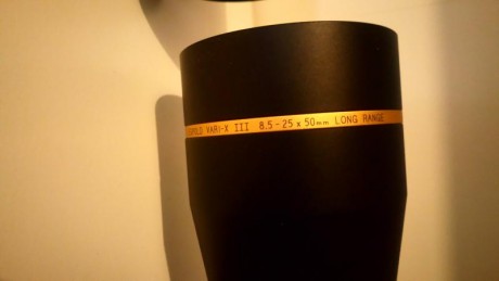 Hola compañeros

Por defunción de un amigo tirador se vende el siguiente visor

Se trata de un Leupold 02