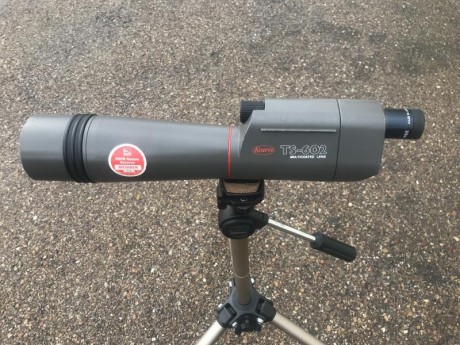   VENDIDO  

Buenas tardes: Vendo telescopio de alta gama de la prestigiosa marca Kowa TS-602. Es idóneo 12