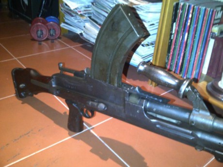  NUEVO PRECIO   Ametralladora BREN fabricada en 1943 (Lithgow S.A.). está impecable, aparentemente de 02
