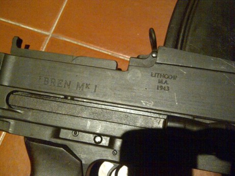  NUEVO PRECIO   Ametralladora BREN fabricada en 1943 (Lithgow S.A.). está impecable, aparentemente de 00