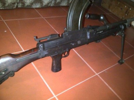  NUEVO PRECIO   Ametralladora BREN fabricada en 1943 (Lithgow S.A.). está impecable, aparentemente de 10