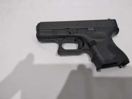 Buenos dias,

Vendo Glock 26 Gen 4 guiada en F.
Se encuentra en Madrid.
Precio: 450€ +gastos de envío.
Impecable.
Para 02