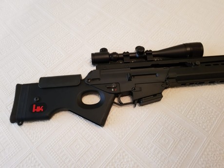 Se vende ha sl8 con visor dos cargadores de 20 y maletín previo 1500 euros teléfono 667 375 211 02
