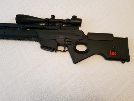 Se vende ha sl8 con visor dos cargadores de 20 y maletín previo 1500 euros teléfono 667 375 211 00
