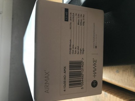 Vendo visor hawke, esta nuevo, comprado en junio de este año, es de 12 aumentos, ideal para hunting, a 00