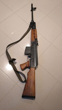 Hola a todos, 
vendo un Zastava M76 en perfecto estado

Viene con visor Zrak, carril acoplable picatinny 00