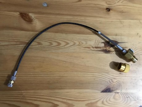 Vendo latiguillo din 200/300 con echufe rapido, esta todo sin apenas uso,un saludo amigos 00