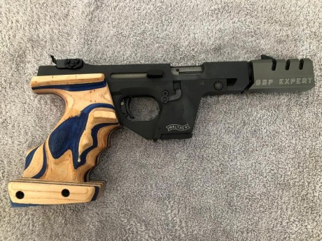 Walther G S P Expert 22 LR  800 €. Está impecable. Mas información o fotos por privado. 673 33 70 79. 00