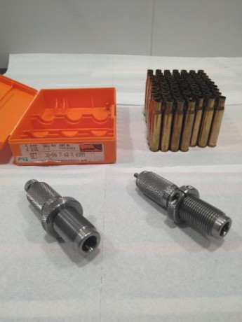  Vendidos, se puede cerrar. 

:pist:  :pist:  :pist: 

  Se vende conjunto DIEs de recarga calibre 30.06 02