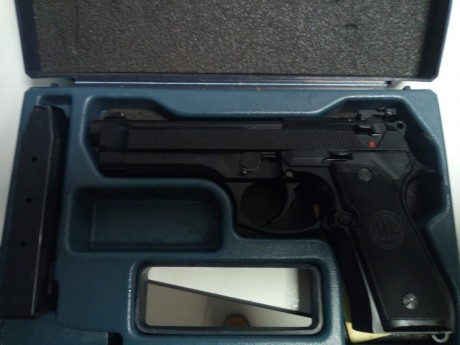 Ponemos a la venta pistola de un compañero del Club.

Marca y modelo: BERETTA 92 F
Complementos: 2 CARROS, 01