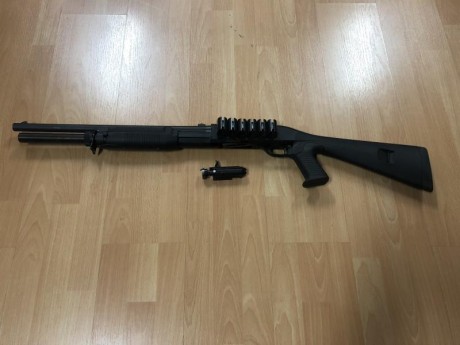 Pongo a la venta mi preciosa Benelli M3 Super 90. El arma está muy bien cuidada y con pocos tiros.
Precio 00