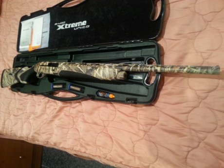 Cañon 71
Chokes 1,2,3 y 5 estrellas
Sistema culata kik off
Camuflaje camo max 5
Esta practicamente nueva 00