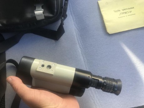 Buenas tardes:

Vendo monocular ruso 20-30x50, es apto para ver impactos del calibre 22lr en las distancias 21