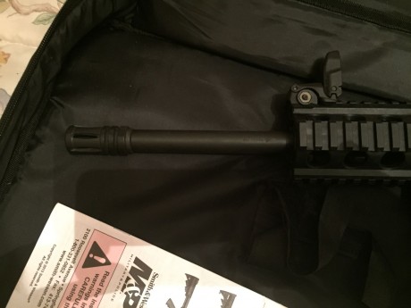 VENDIDA.

Vendo por no usar Smith & Wensson M&P 15 22lr. en perfecto estado no ha disparado mas 22