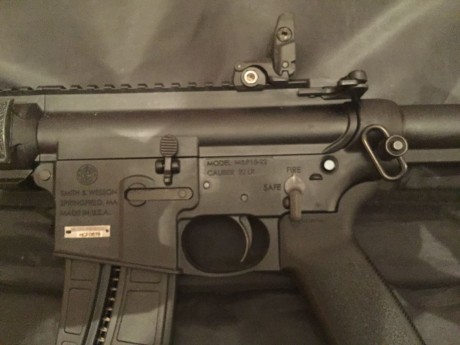 VENDIDA.

Vendo por no usar Smith & Wensson M&P 15 22lr. en perfecto estado no ha disparado mas 21