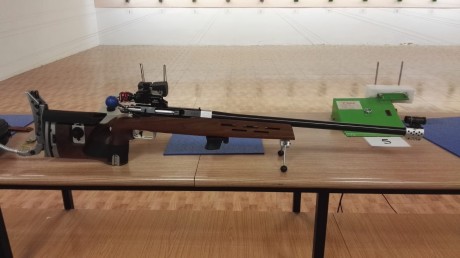 Pues eso un compañero del club me pide que ponga a la venta su fusil grunig 6mm br modelo super target 00