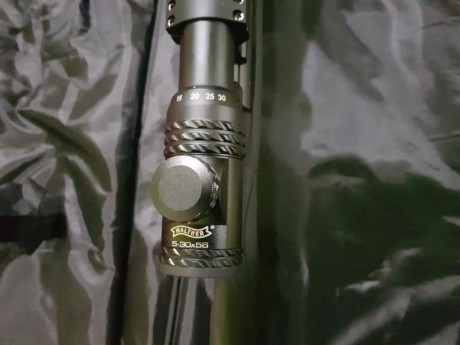Rifle Remington sps varmint zurdo cal. 308, con visor Whalter PRS 5-30×56 RI, perfecto estado y pocos 00