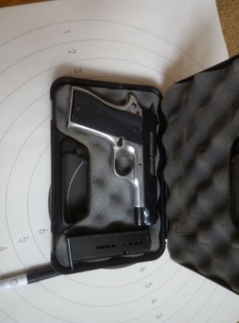 Vendo Star bkm bicolor, en perfecto estado, muy pocos tiros.
Con un cargador  y maletín de transporte.
Guiada 01