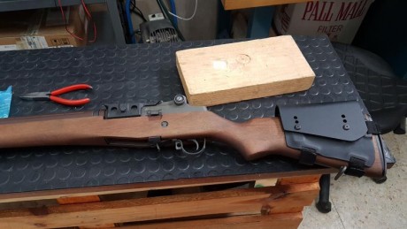 Vendida, Cerrar.

Hola, vendo carrillera hecha a medida para la culata original ( de madera, supongo que 01