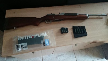 Como reza el titulo vendo esta Ruger Mini 14 impecable por querer adquirir una Colt Sporter A1(preferentemente) 02