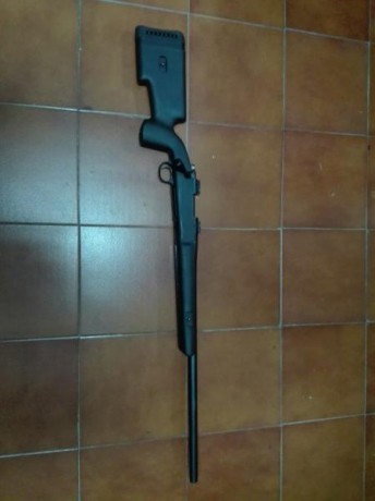 Hola vendo Remington, SPS,  cal 308, pomo del cerrojo modificado, pocos tiros (como nuevo), con monturas, 01