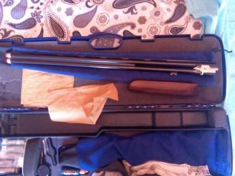 Buenos dias
tal y como dice el anuncio, se vende escopeta Beretta Perennia sv10 
con sistema de regulacion 11