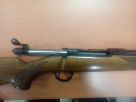 Ponemos a la venta el rifle de un compañero del Club.


Marca: SABATTI
Modelo: ROVER 870
Calibre: 30-06
Estado: 11
