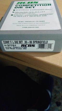 VENDIDOS---DIE RCBS COMPETITION CAL. 30-06 SPRINF.NUEVOS.

 0€ GASTOS INCLUIDOS. 

Regalo 01
