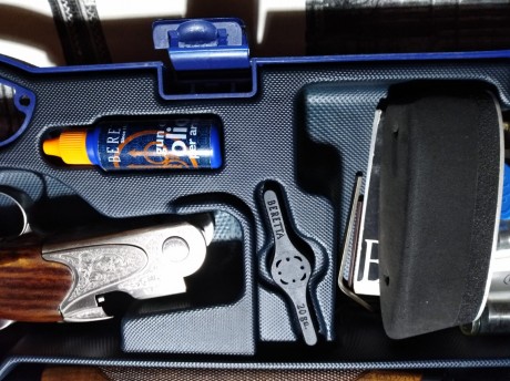 Buenos dias
tal y como dice el anuncio, se vende escopeta Beretta Perennia sv10 
con sistema de regulacion 50