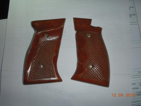 Vendo cachas de zurdo artesanales para ASTRA TS-22 precio 62,00€ puestas en destino peninsular enviadas 00