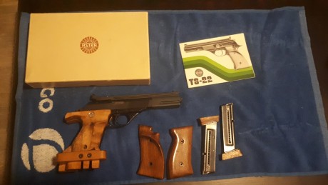 Hola, después de un año en el tiro y pasar a 2ª me decido a cambiar de arma asi que vendo mi veterana 02