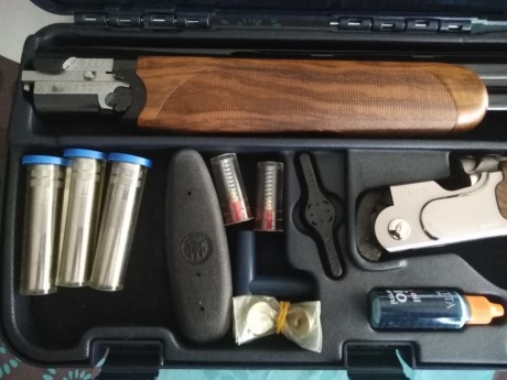VENDO BERETTA 692 SPORTING DE 76 DE CAÑÓN. ESTA SIN USO, LA COMPRE EN 2016 DE CAPRICHO. IMPOLUTA DE PAVÓN 02