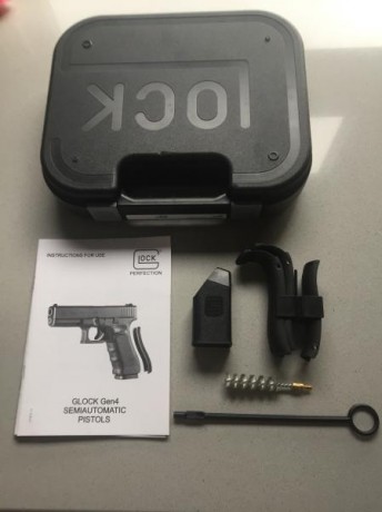 VENDO GLOCK 22 (GEN 4) calibre 40SW.
Se encuentra en Barakaldo (Bizkaia).
Viene con 2 cargadores, con 11