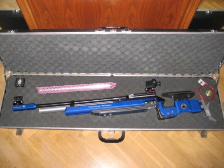 Vendo Carabina FEINWERKBAU P-70 ALU. cal. 4,5- 7,5 julios 
Diopter regulable/ Túnel Variable MEC-CENTRA 01