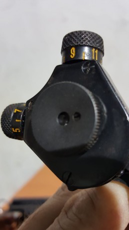 No es mio,  pongo tfno de contacto del dueño para cualquier consulta 

diópter y punto de mira originales 02