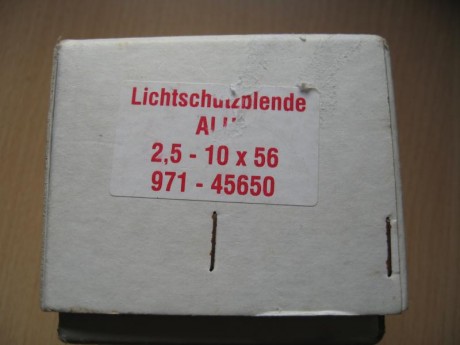 Hola

Vendo Killflash para campana de 56mm con pequeño parasol comprado en Inglaterra(sporting services) 01