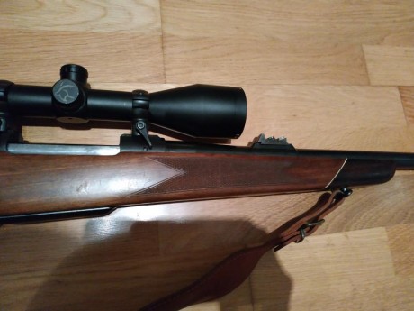 Se vende rifle Brno en calibre 8x68S, su estado general es excelente, buena agrupación, rifle de madera, 00