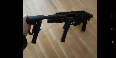 Se vende RONI para GLOCK  en perfecto estado y con muy poco uso. Se vende SOLAMENTE el KIT; el arma, visor 01