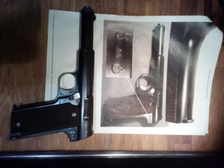 Vendo Astra 400, núm. serie 92.823, de octubre de 1941, poco después de acabada la guerra. Unas pocas 10