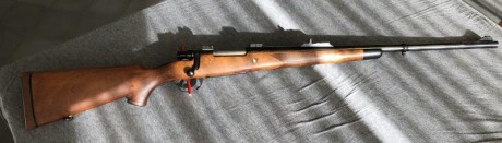 Vendo este rifle en perfecto estado de todo y a toda prueba.
maderas revisadas
lleva mira con bases y 00