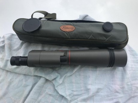   VENDIDO!!!  Buenas tardes:
 
Vendo visor terrestre Kowa TS602 y ocular 20x60 es apto para ver los impactos 02