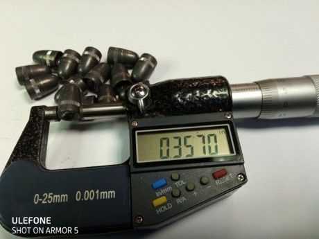 Pongo a la venta estas puntas realizadas por extrusion con plomo de alta aleacion y grafitadas para evitar 01