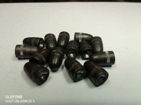 Pongo a la venta estas puntas realizadas por extrusion con plomo de alta aleacion y grafitadas para evitar 10