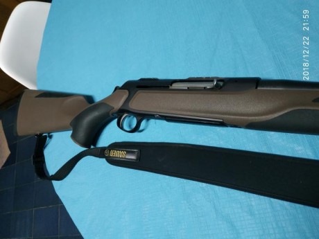 Hola a todos...
vendo este Sauer XT en impecable estado de funcionamiento....hasta hoy,ni un solo encasquillamiento.
Antiguedad 00