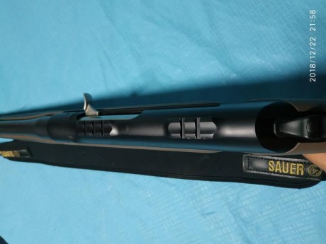 Hola a todos...
vendo este Sauer XT en impecable estado de funcionamiento....hasta hoy,ni un solo encasquillamiento.
Antiguedad 12